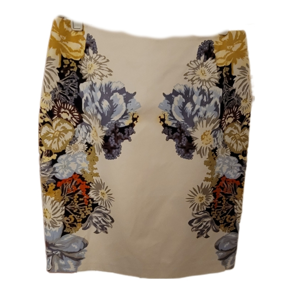 H&M Floral Pencil Skirt, Size 12